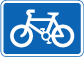 Recommended route for pedal cycles