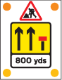 Lane Closed Warning
