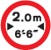 No vehicles width shown