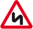 Double bend Ahead