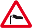 Side winds road sign