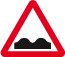 Uneven road